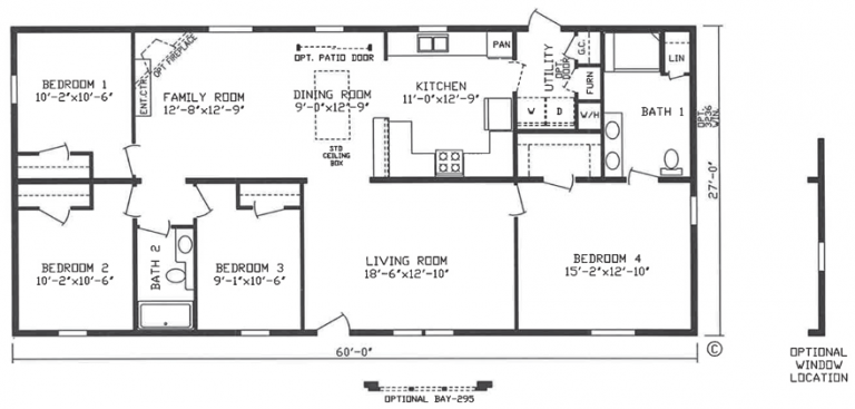 Atwood 27 X 60 1620 sqft Mobile Home | Factory Expo Home Centers